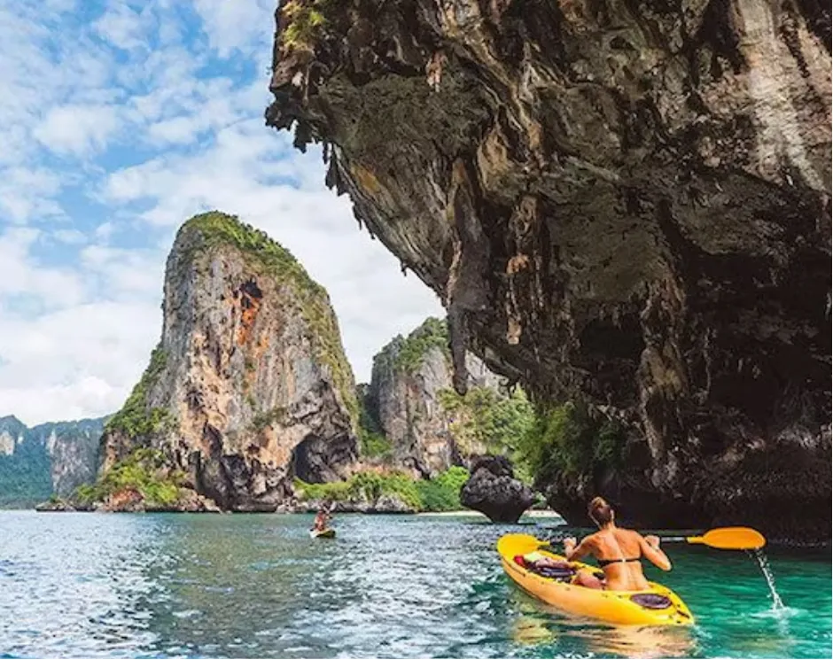 การพายเรือคายัค